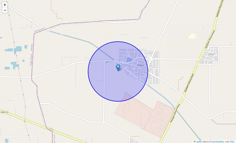 Location Map of Isapur