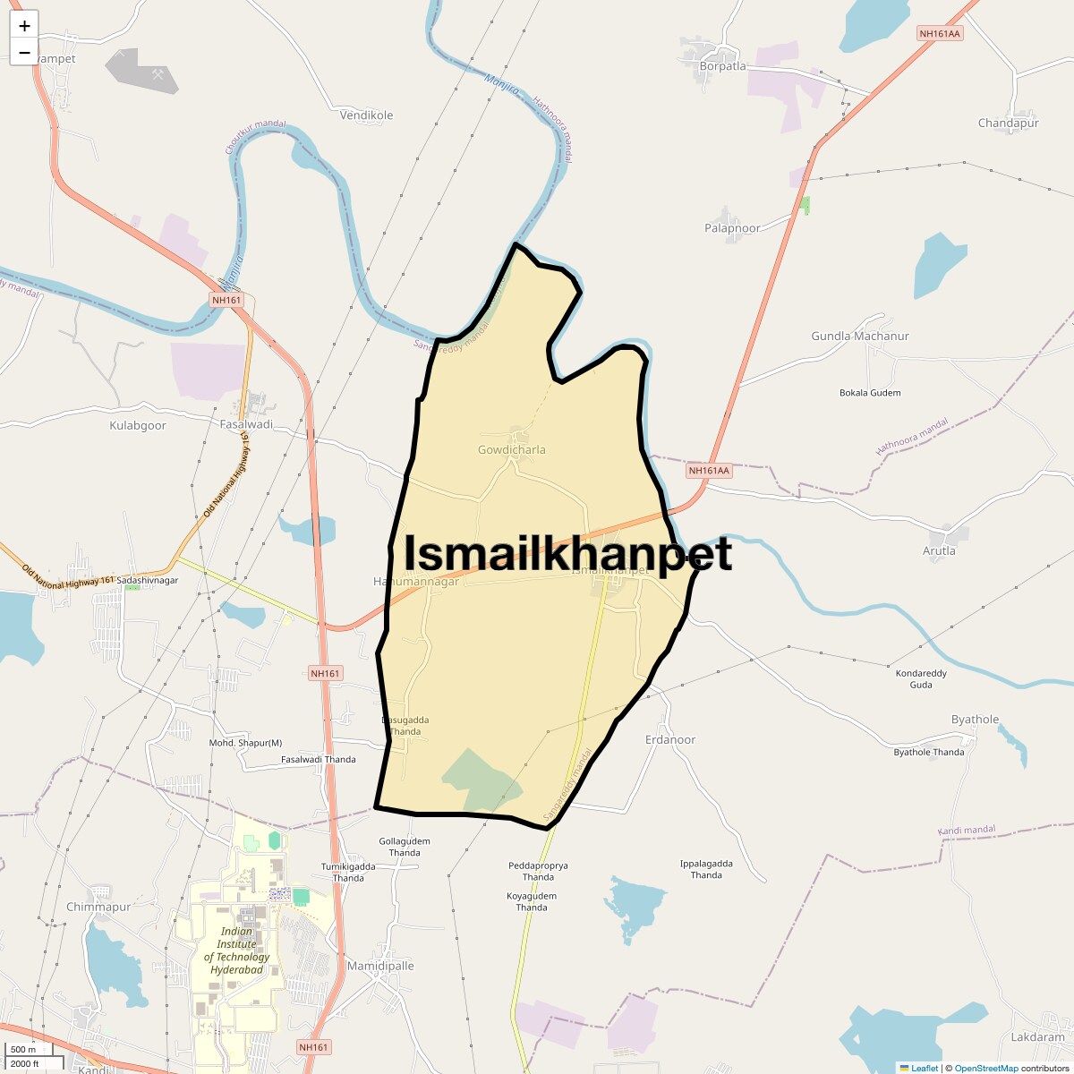 Check Time Travel of Ismailkhanpet, Hyderabad