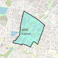 ISRO Layout Map