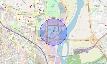 Location Map of Ito, Delhi