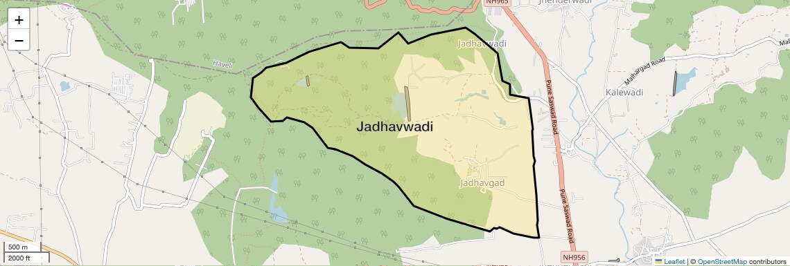 Check Time Travel of Jadhavwadi, Pune