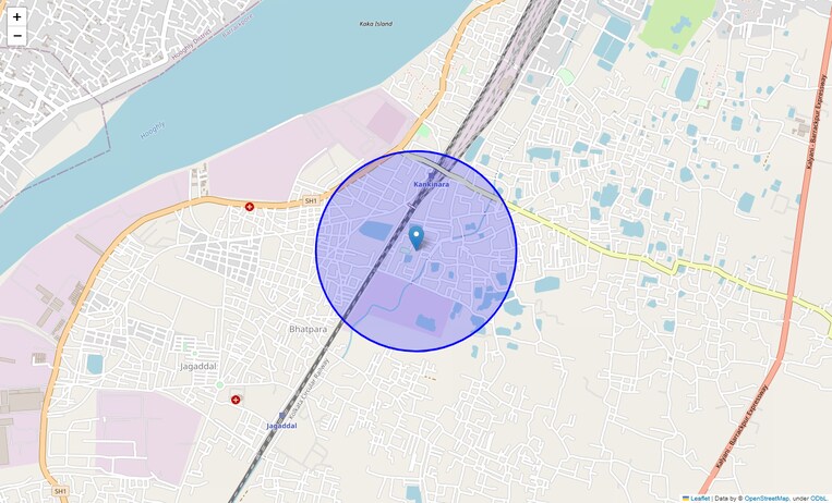 Location Map of Jagatdal