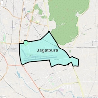 Jagatpura Map