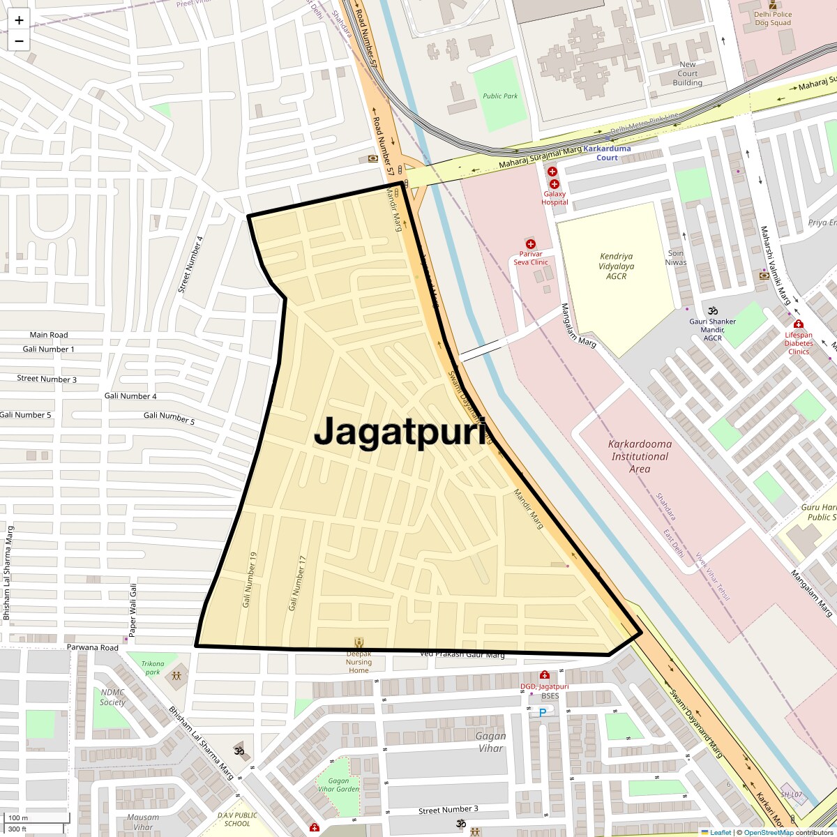 Check Time Travel of Jagatpuri, Delhi