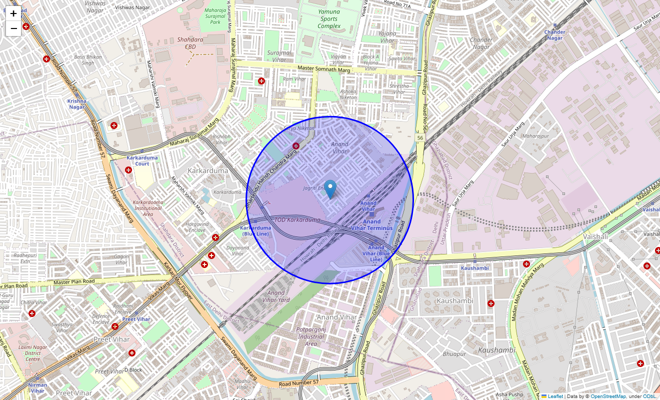 Hargobind Enclave, Delhi Map, Photos and Videos, Property Rates