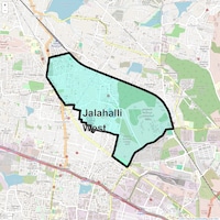 Jalahalli West Map