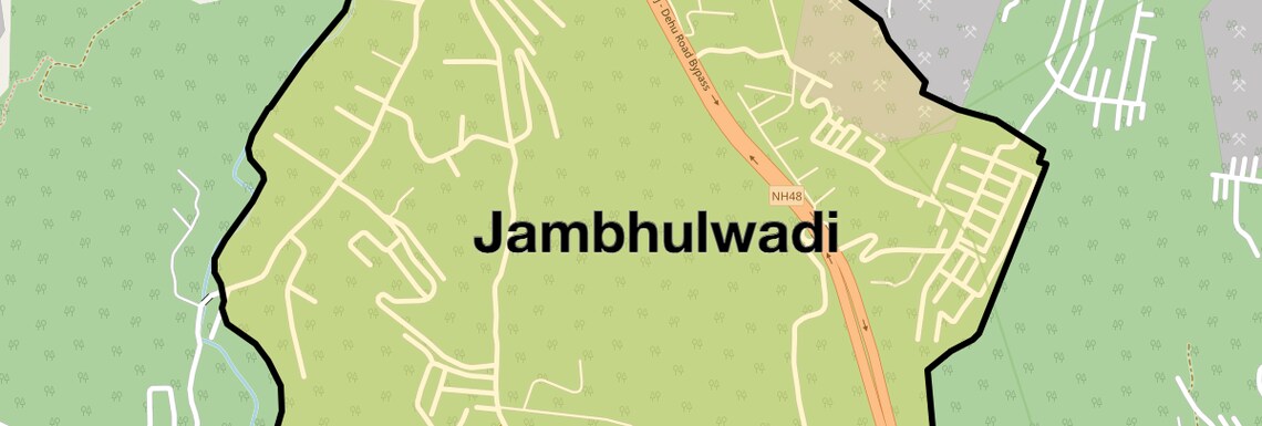 Location Map of Jambhulwadi, Pune