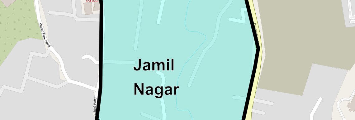 Location Map of Jamil Nagar, Mumbai