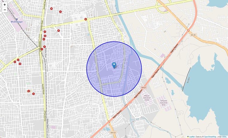 Location Map of Jangleshwar