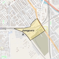 Jangpura A Map