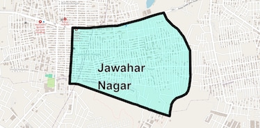 Location Map of Jawahar Nagar, Hyderabad