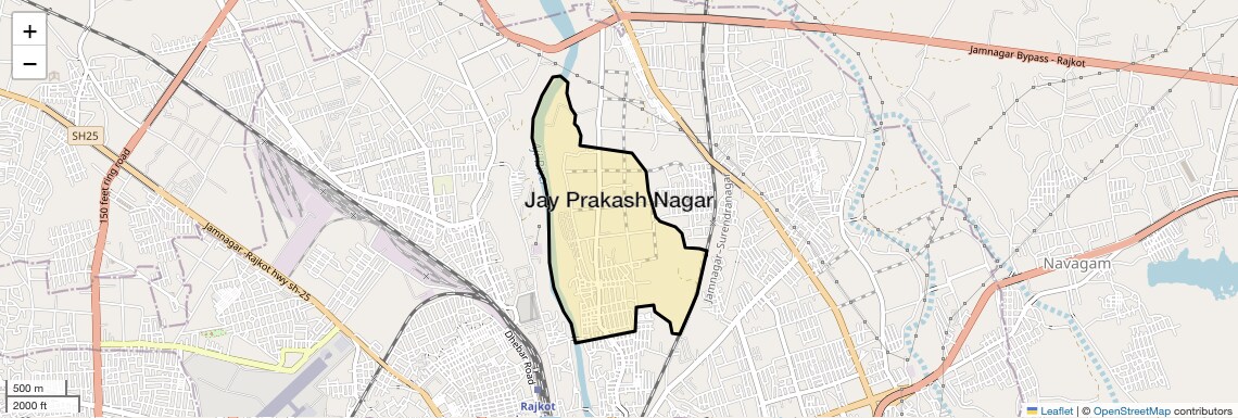 Jay Prakash Nagar Map