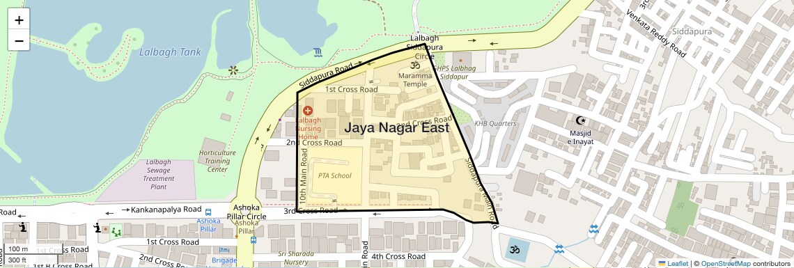 Jaya Nagar East,Bangalore