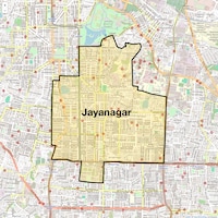 Jayanagar Map