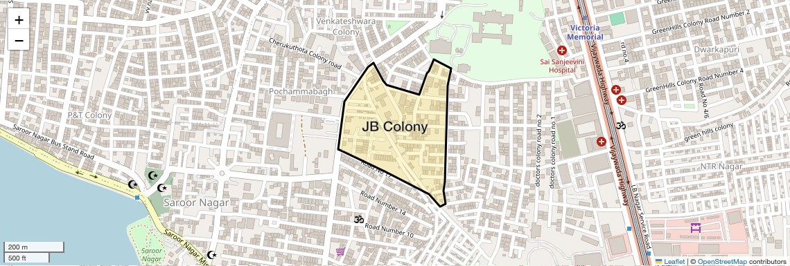 JB Colony,Hyderabad