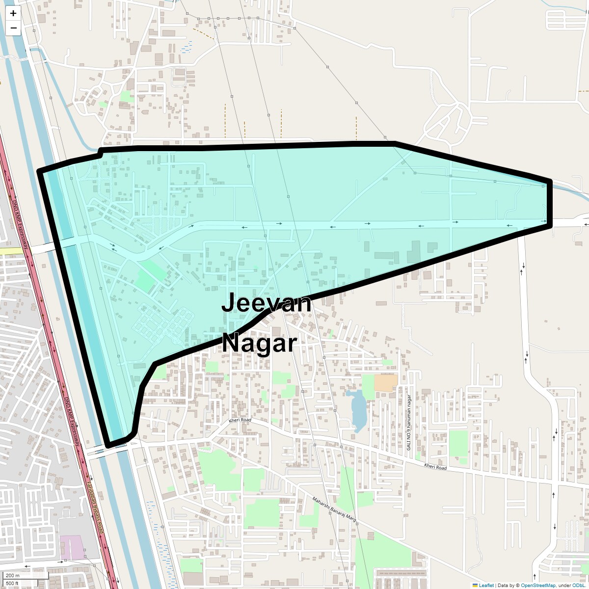 Check Time Travel of Jeevan Nagar, Faridabad