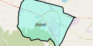 Location Map of Jejuri, Pune