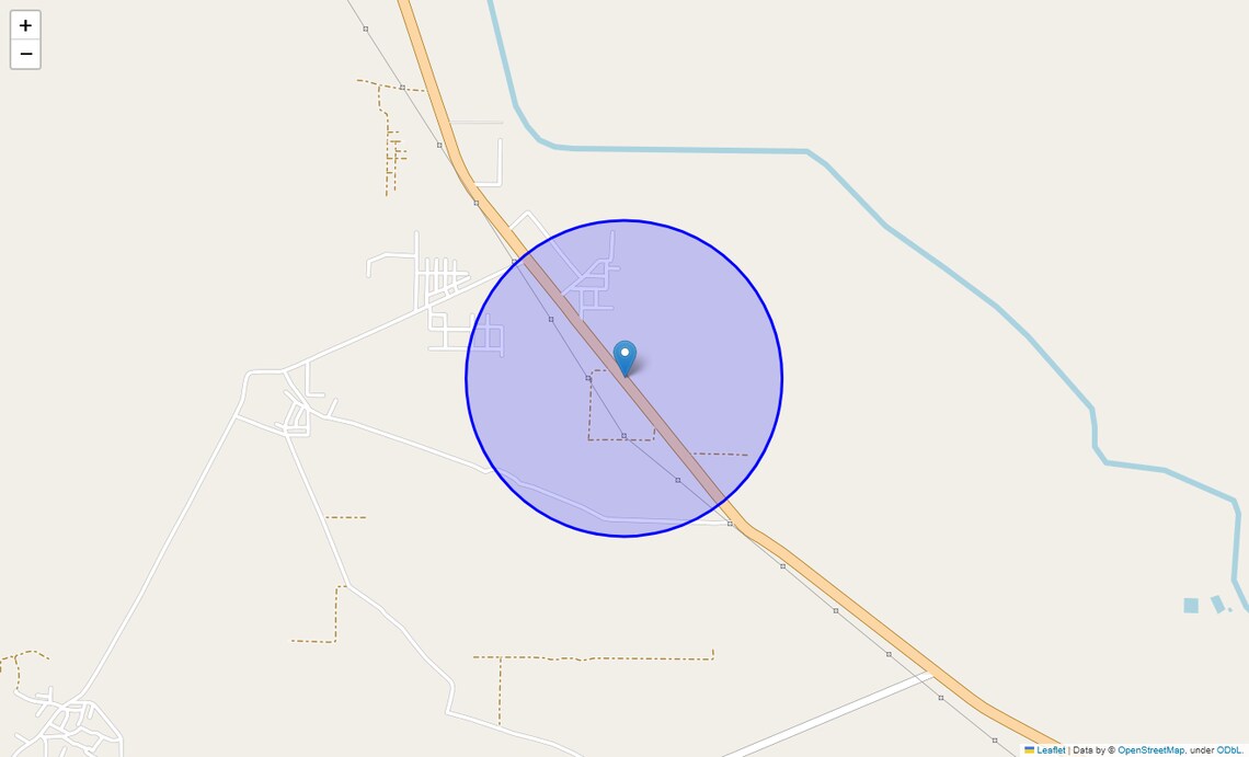 Location Map of Jhajjar Road, Gurgaon