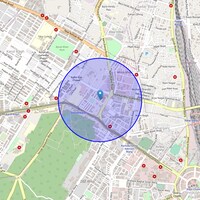 Jhandewalan Map