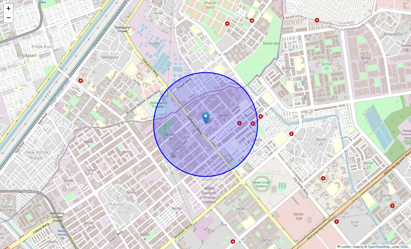 Check Time Travel of Jhundpura, Noida