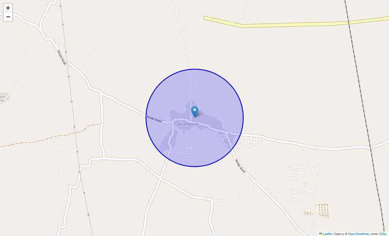 Location Map of Jirampura