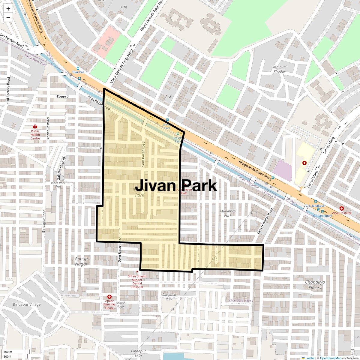 Check Time Travel of Jivan Park, Delhi
