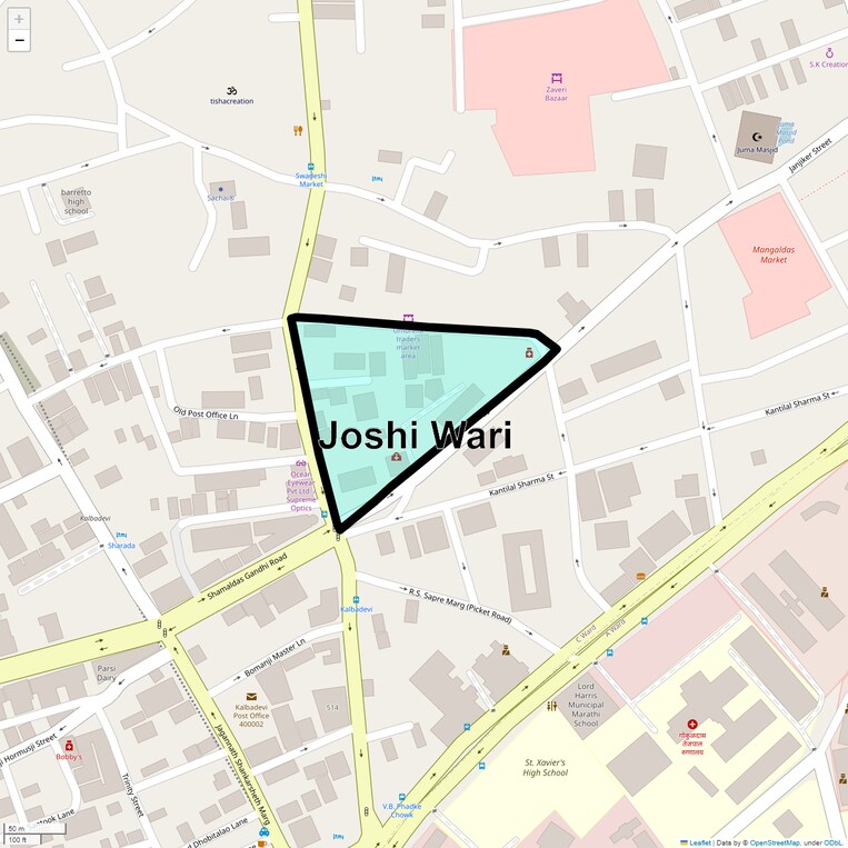 Location Map of Joshi Wari