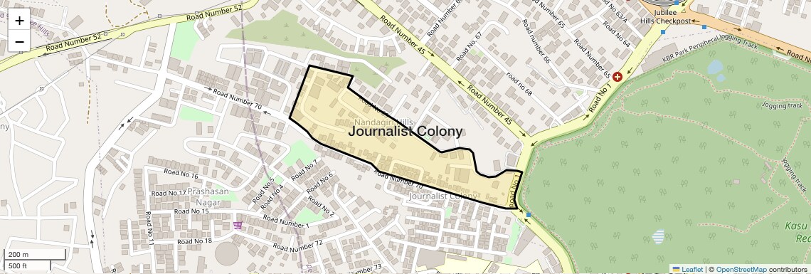 Journalist Colony,Hyderabad