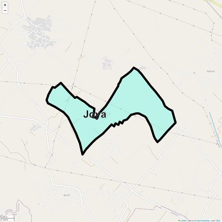 Location Map of Joya