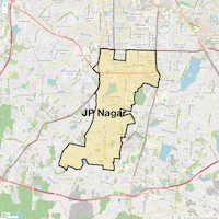JP Nagar Map