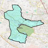 Jubilee Hills Map