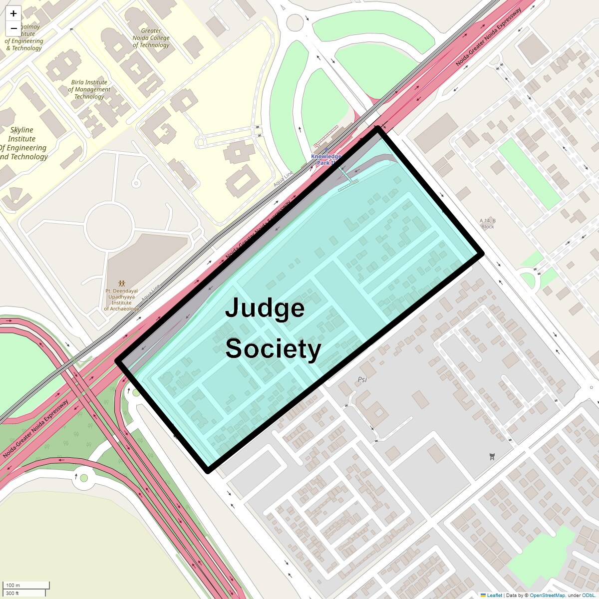 Judge Society Map