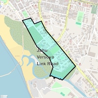 Juhu Versova Link Road Map