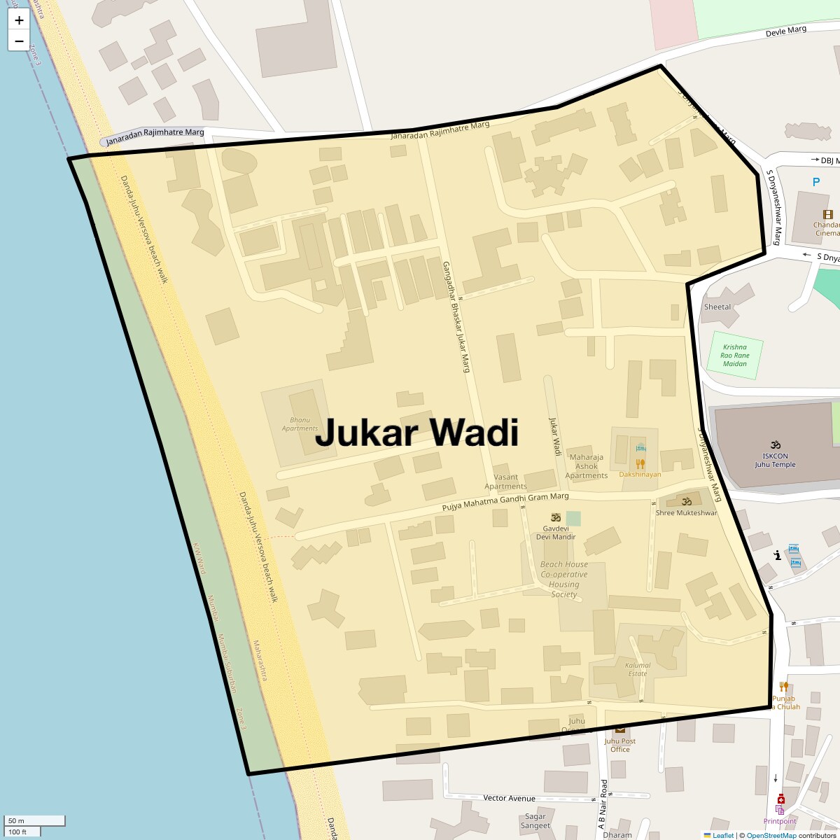 Check Time Travel of Jukar Wadi, Mumbai