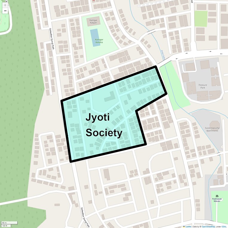 Location Map of Jyoti Society