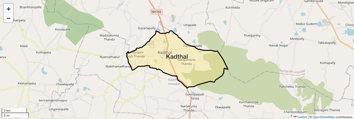 Kadthal Map