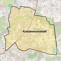 Kadubeesanahalli Map