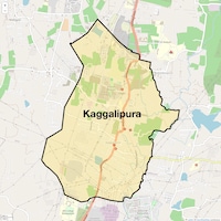 Kaggalipura Map