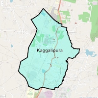 Kaggalipura Map