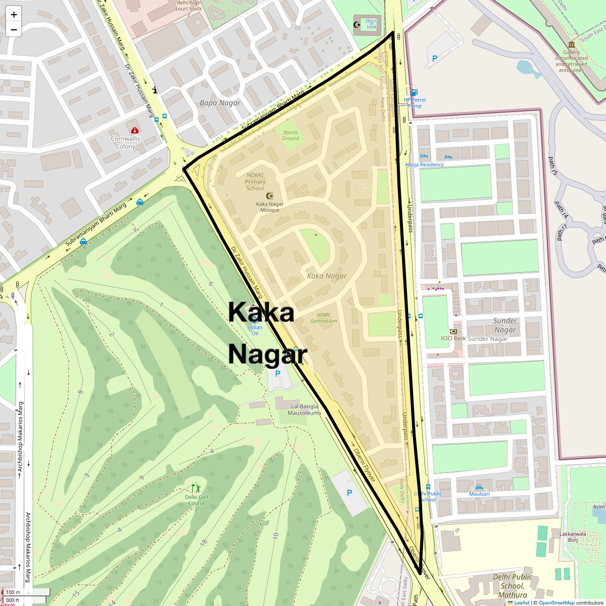 Check Time Travel of Kaka Nagar, Delhi