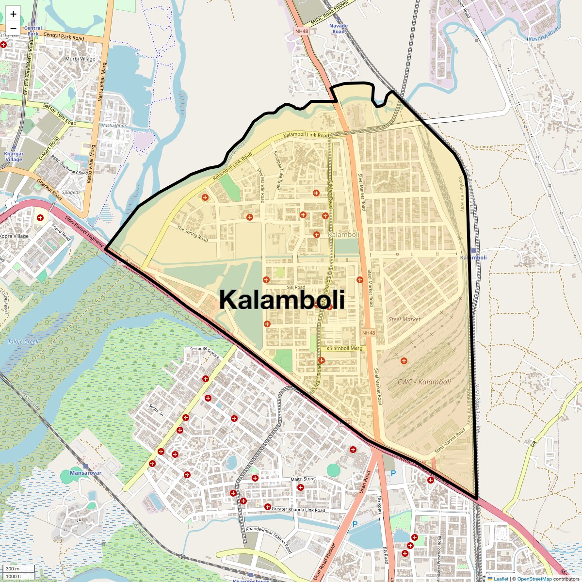 Check Time Travel of Kalamboli, Navi Mumbai