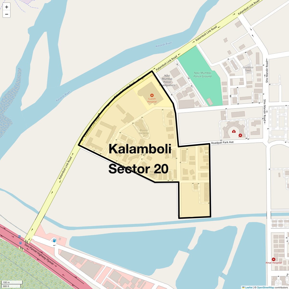 Check Time Travel of Kalamboli Sector 20, Navi Mumbai