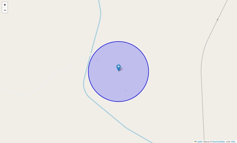 Location Map of Kalanjari