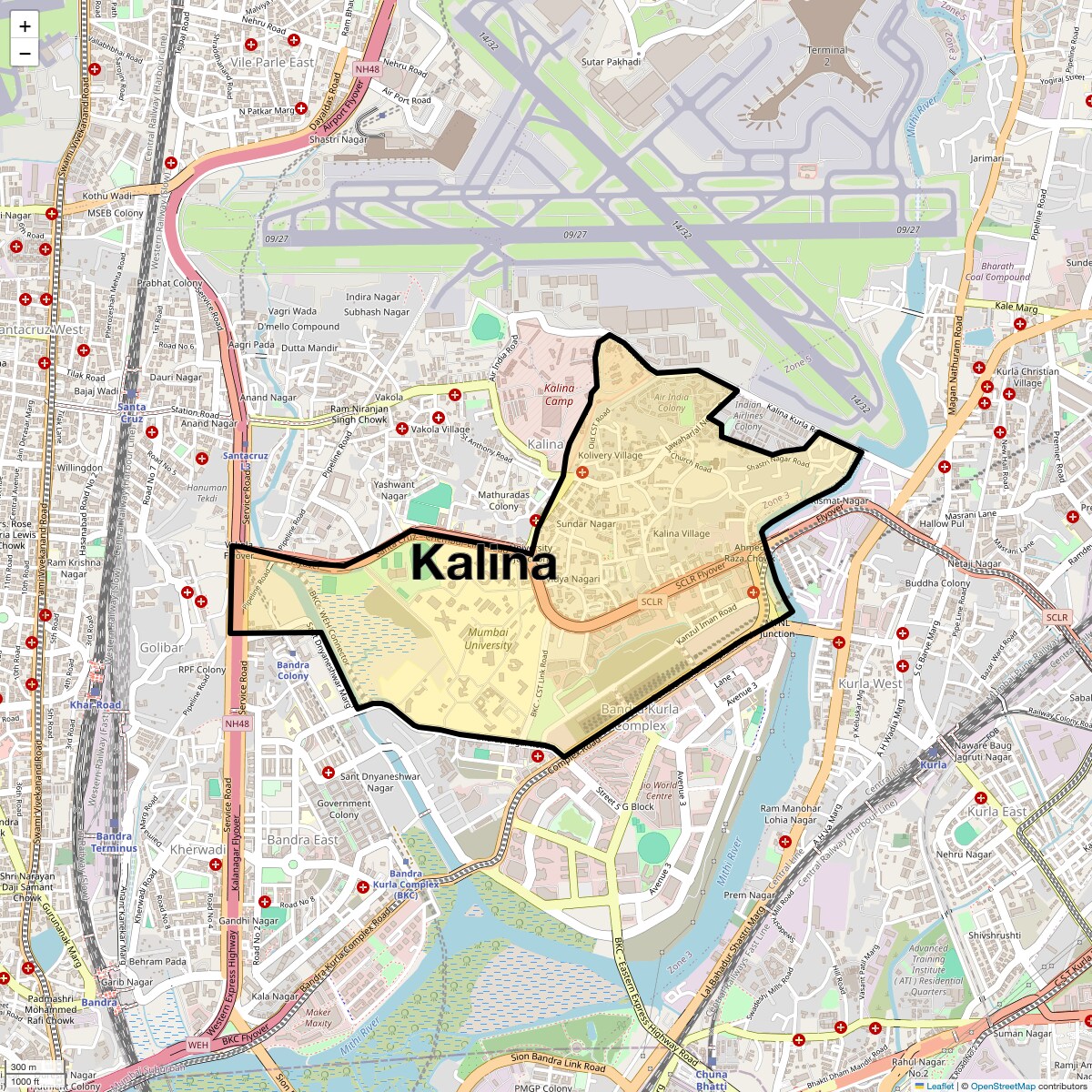 Check Time Travel of Kalina, Mumbai