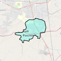 Kalli Paschim Map