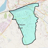 Kalyan East Map