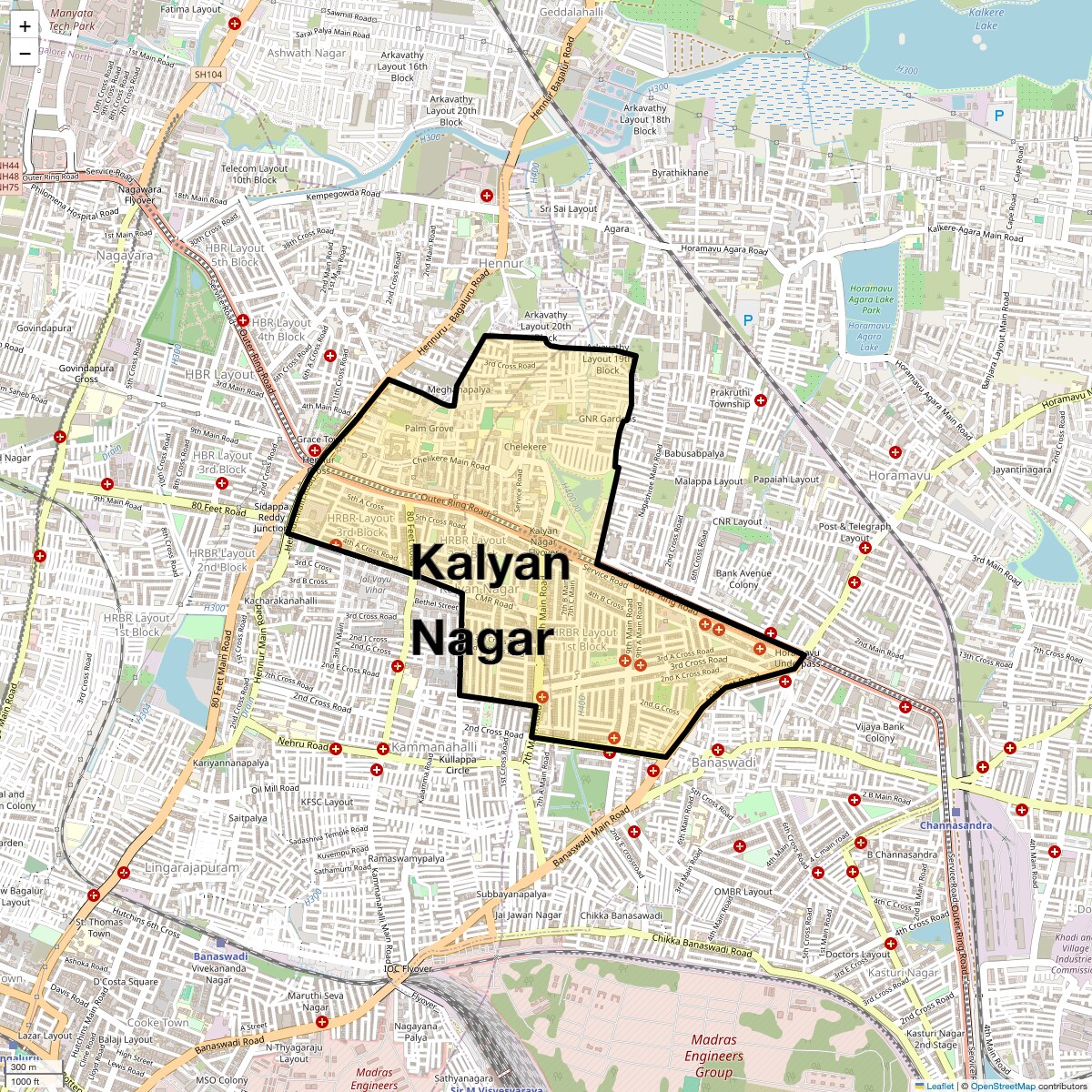 Check Time Travel of Kalyan Nagar, Bangalore