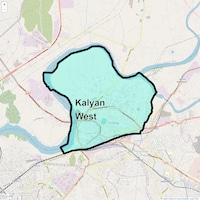 Kalyan West Map