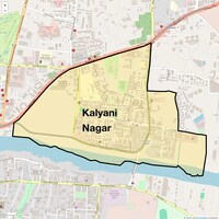 Kalyani Nagar Map
