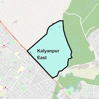 Kalyanpur East Map
